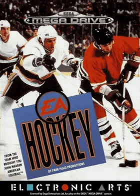 EA Hockey (Europe) box cover front